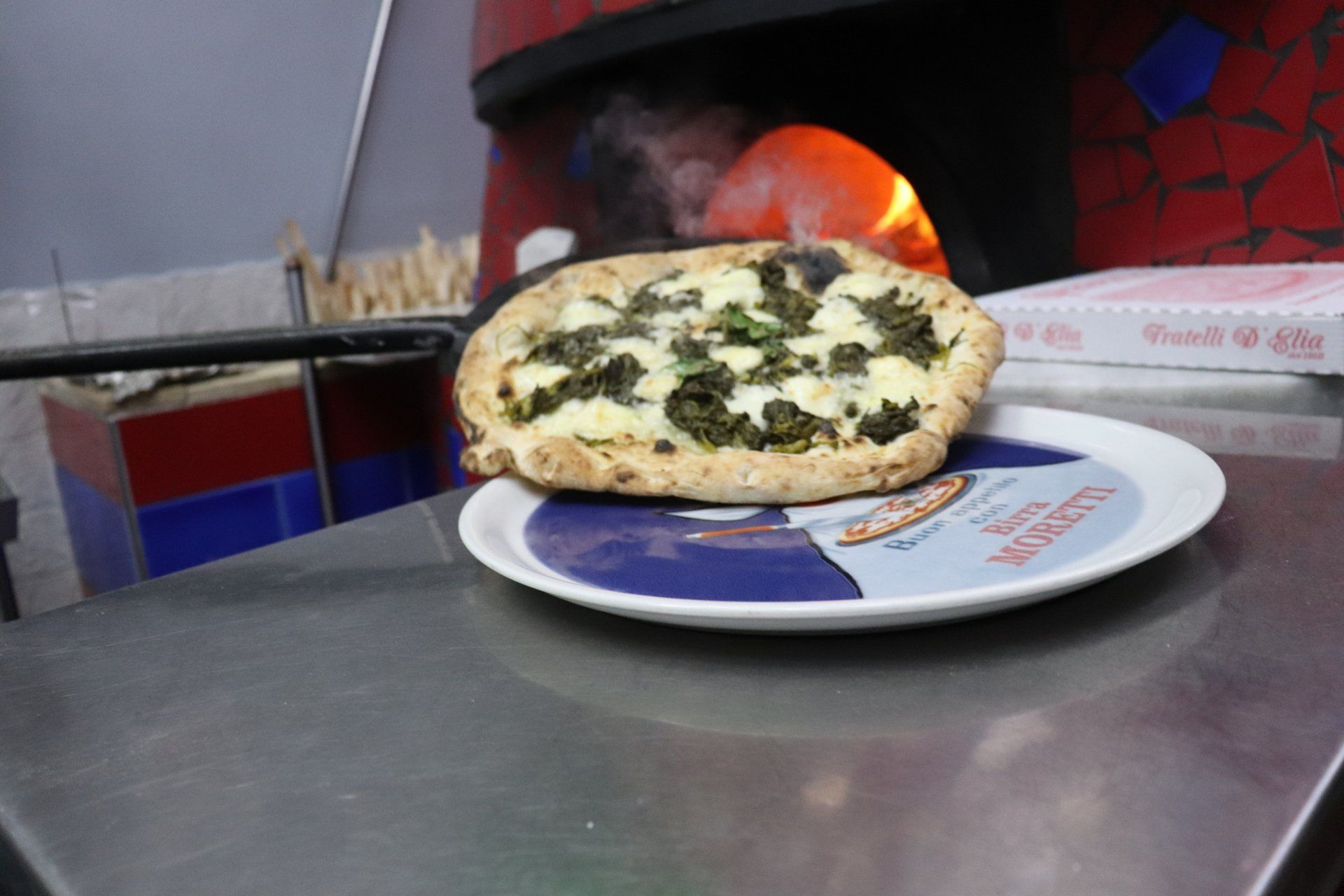 Pizza fritta con ricotta